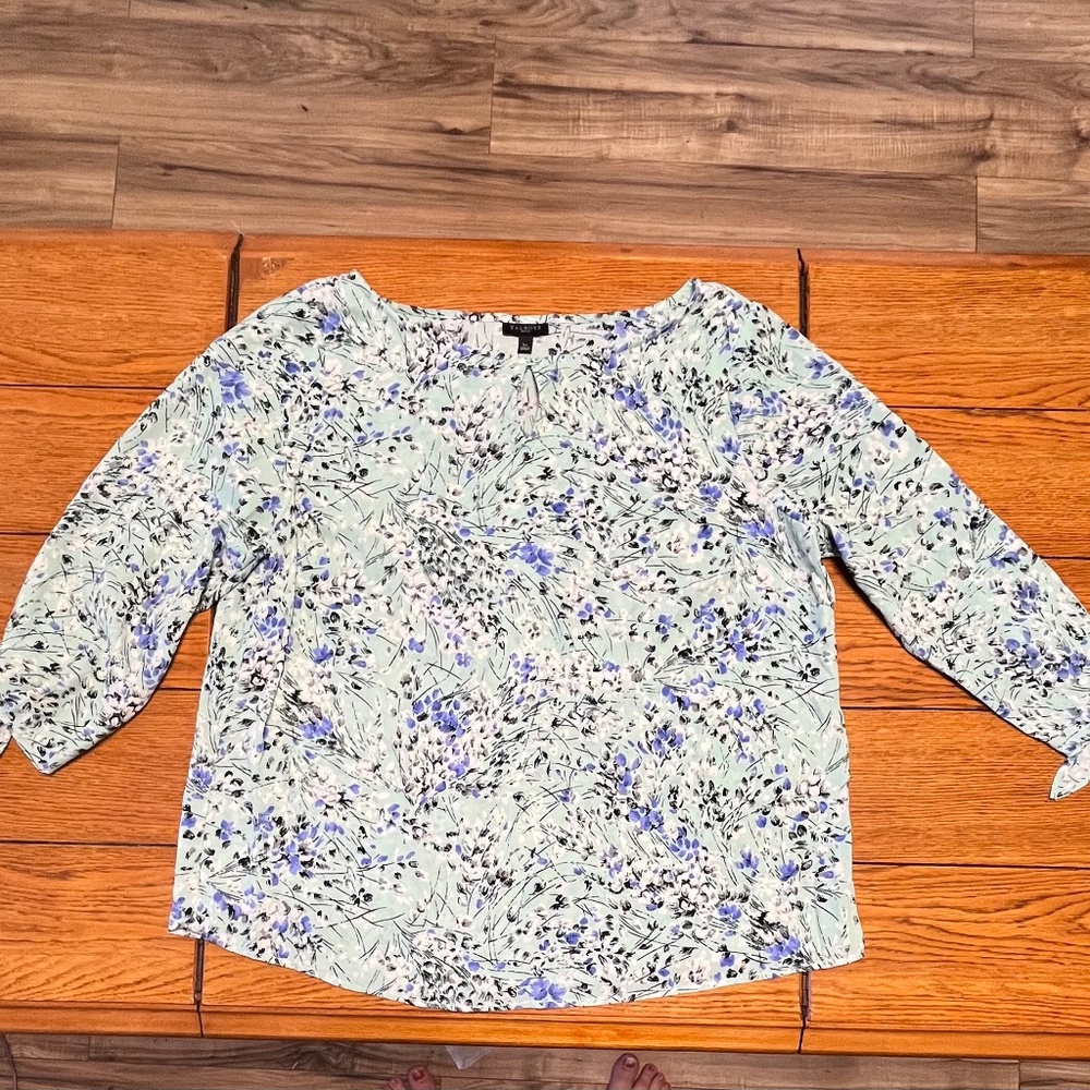 Talbots floral top